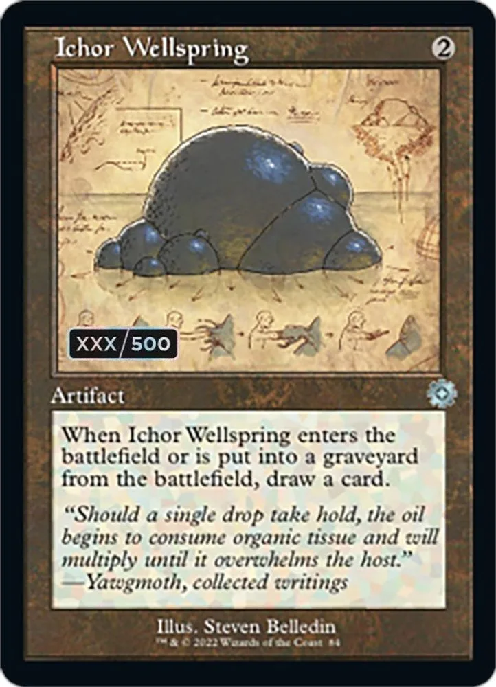 Ichor Wellspring (Schematic · Serial Numbered)