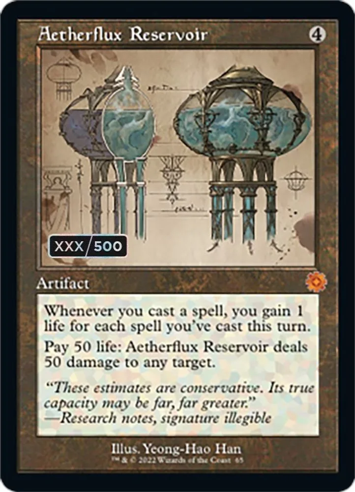 Aetherflux Reservoir (Schematic · Serial Numbered)