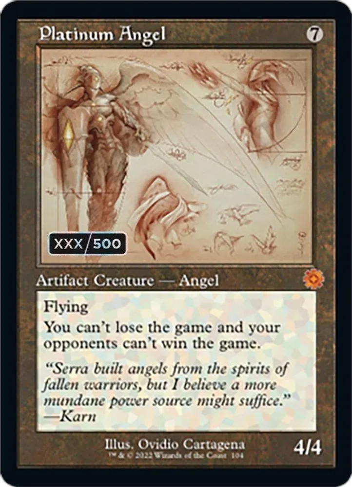 Platinum Angel (Schematic · Serial Numbered)
