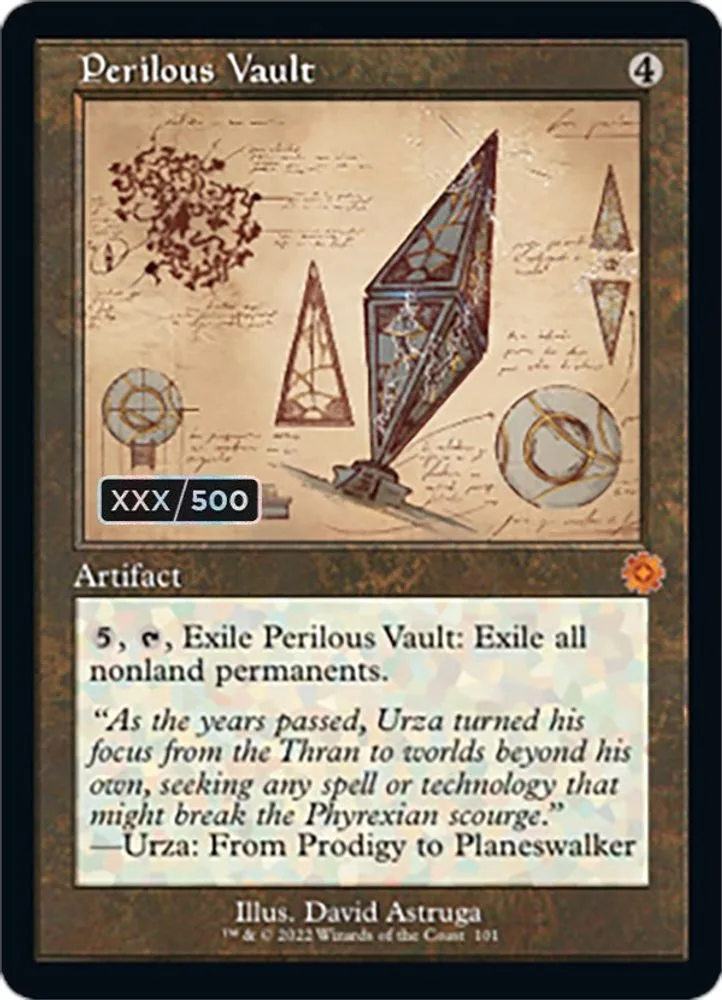 Perilous Vault (Schematic · Serial Numbered)