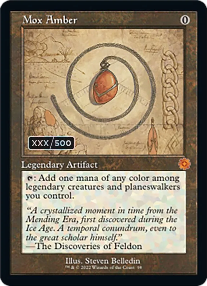 Mox Amber (Schematic · Serial Numbered)