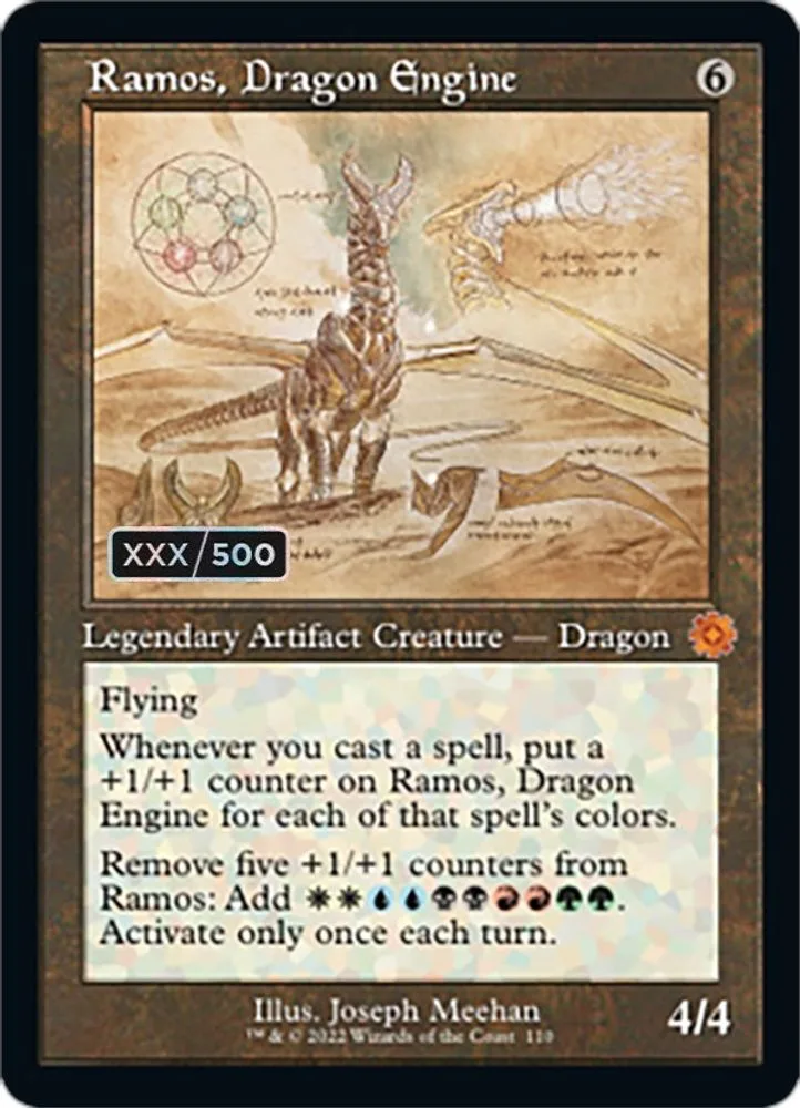 Ramos, Dragon Engine (Schematic · Serial Numbered)
