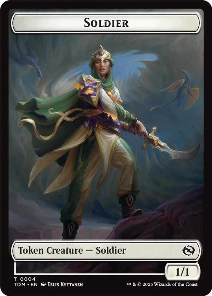 Soldier (0004) // Soldier (0005) Double-Sided Token