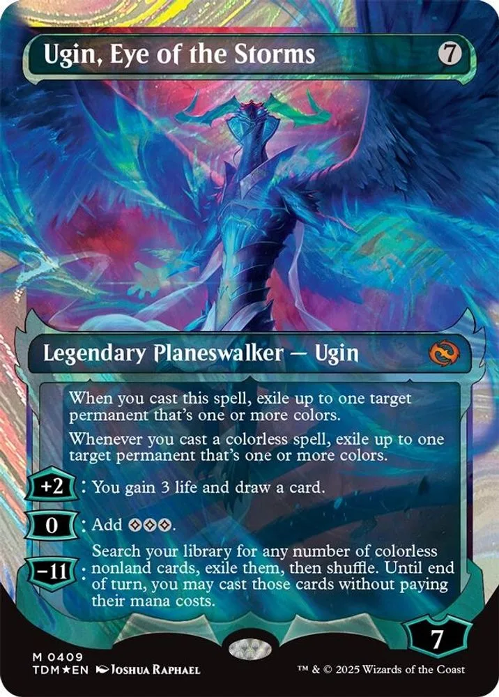 Ugin, Eye of the Storms (Showcase) (Halo Foil)