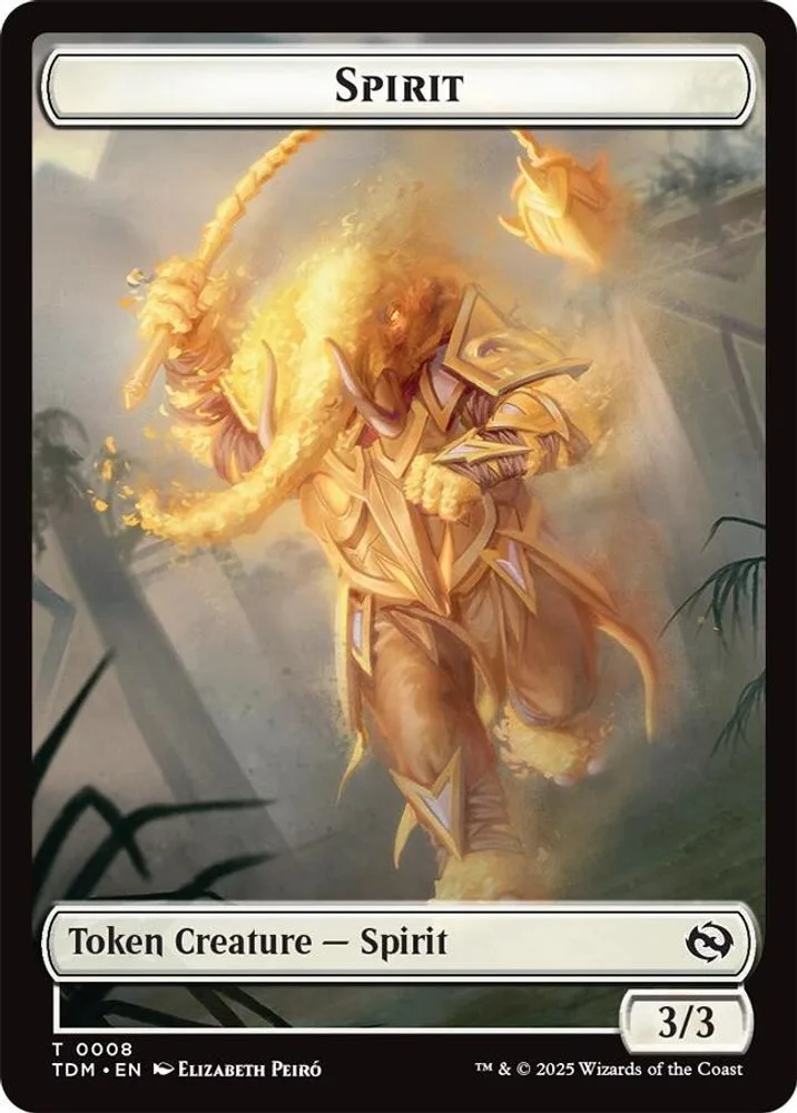Spirit (0008) // Spirit (0009) Double-Sided Token