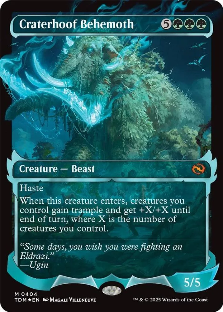 Craterhoof Behemoth (Showcase)