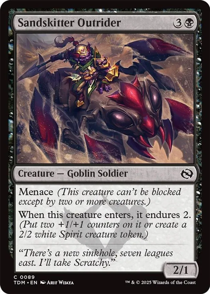 Sandskitter Outrider