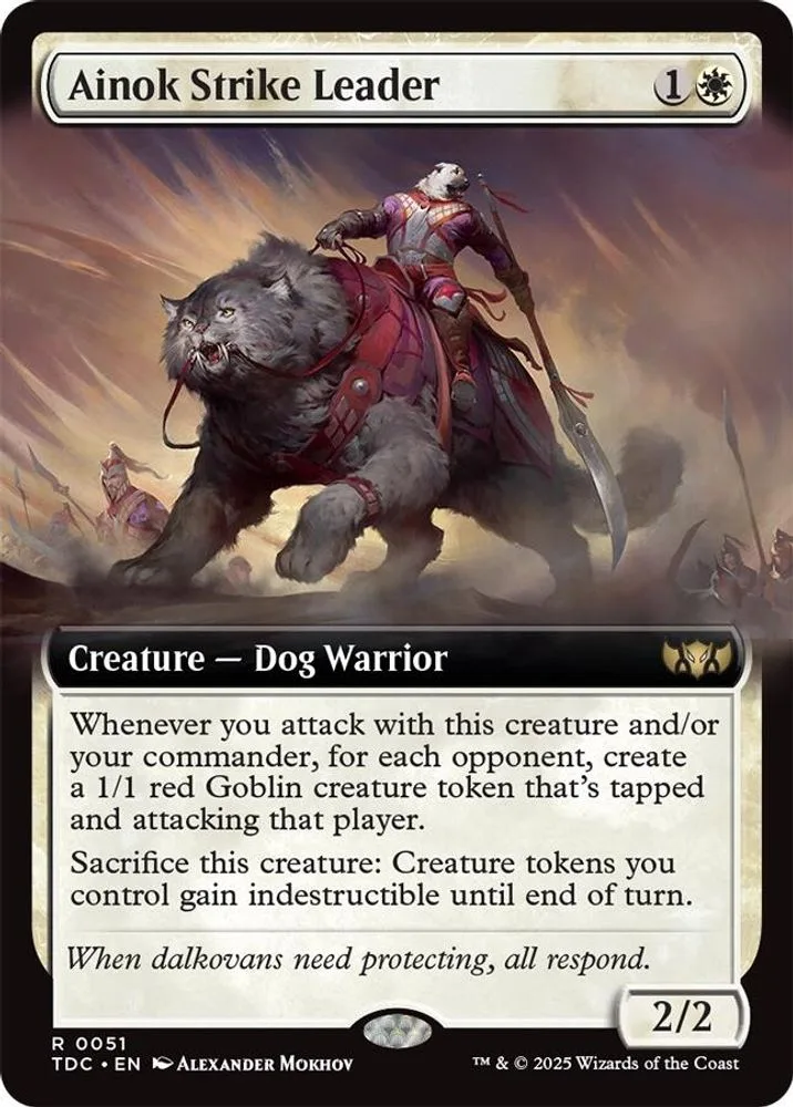 Ainok Strike Leader (Extended Art)