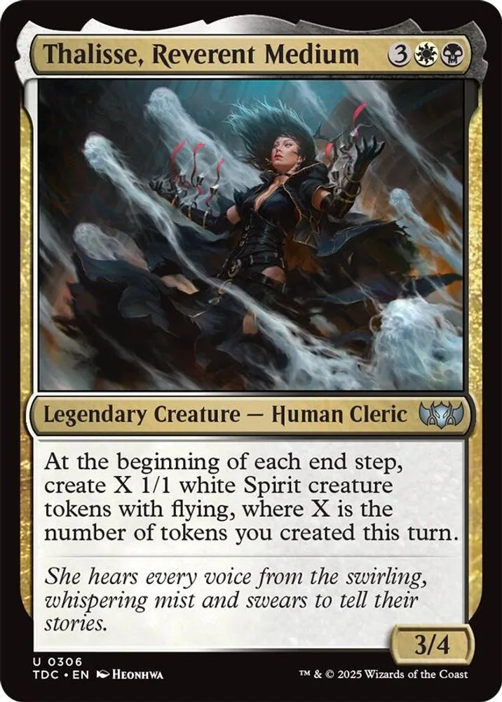 Thalisse, Reverent Medium