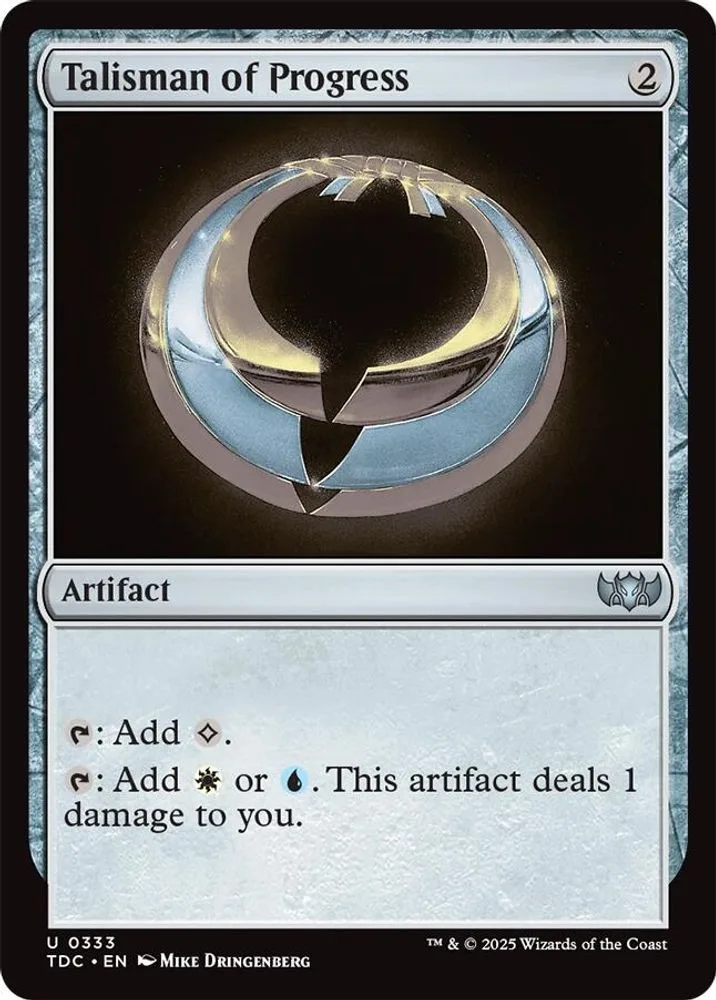 Talisman of Progress