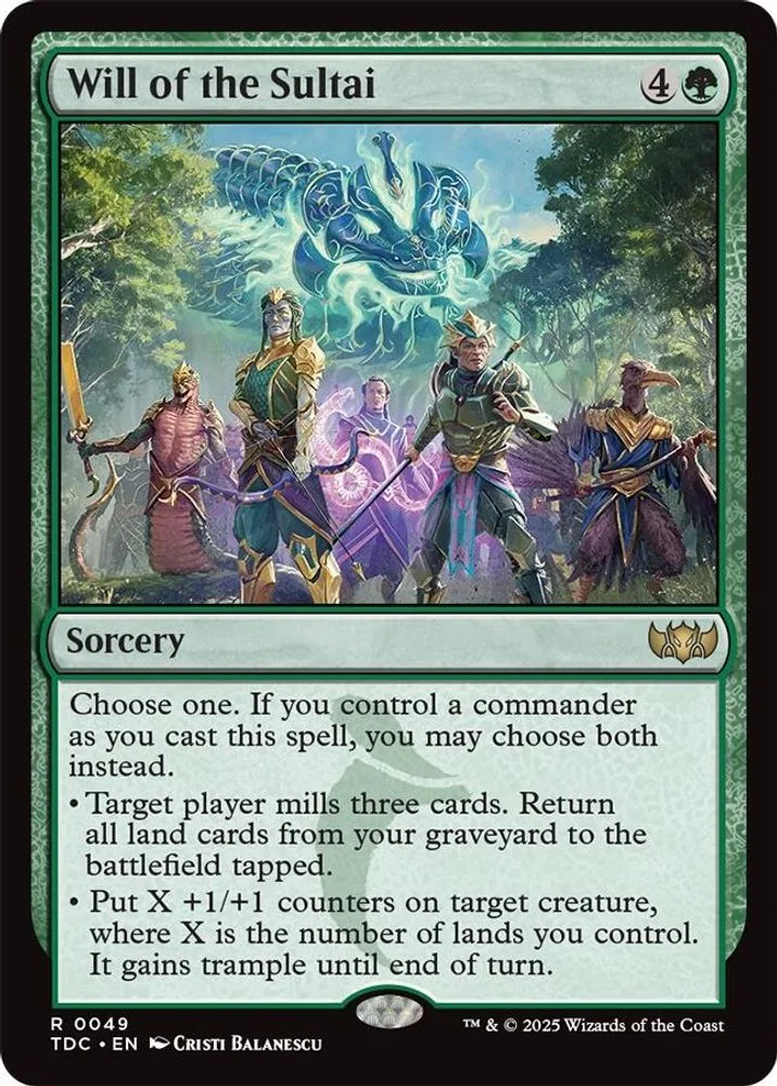 Will of the Sultai