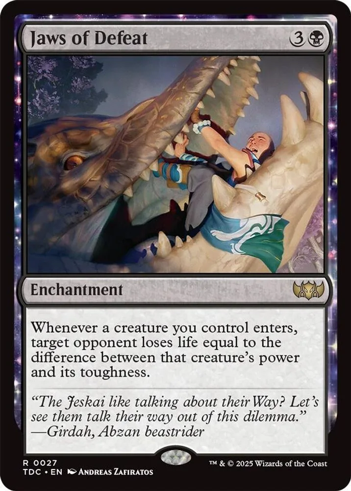 Jaws of Defeat