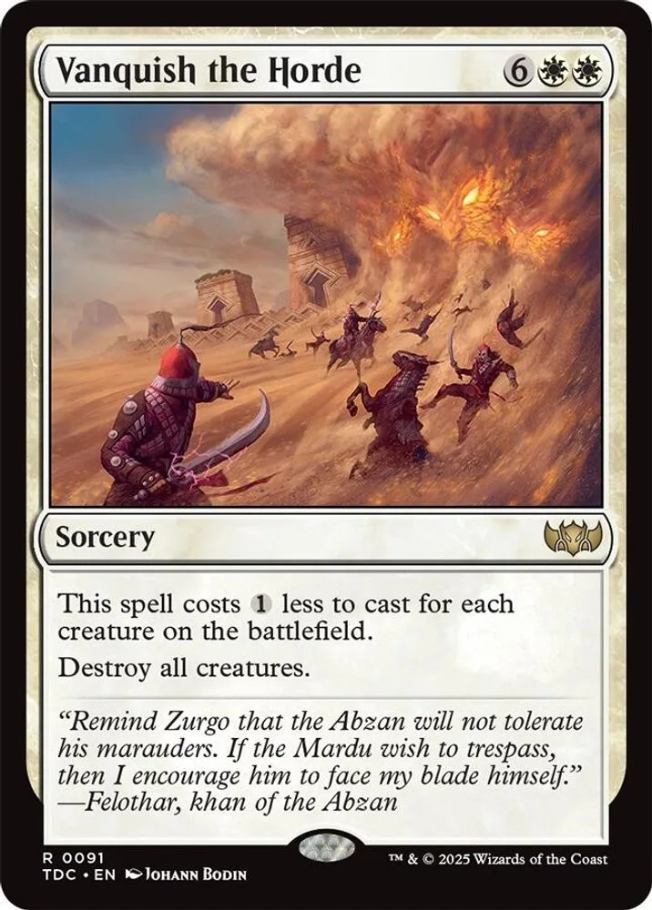 Vanquish the Horde