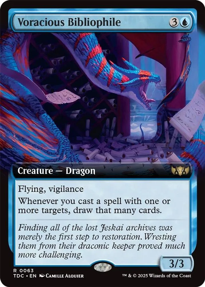 Voracious Bibliophile (Extended Art)