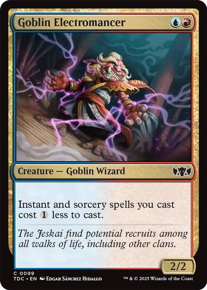 Goblin Electromancer