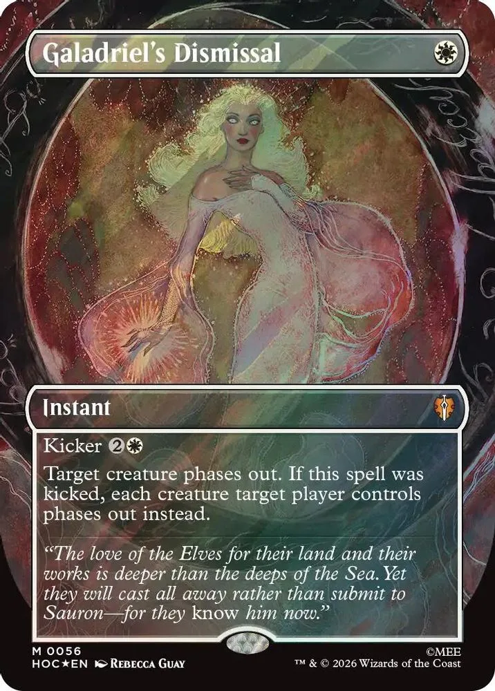 Galadriel's Dismissal (Borderless · Surge Foil)