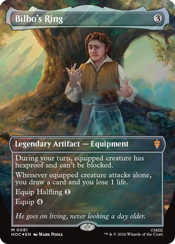 Bilbo's Ring (Borderless · Surge Foil)