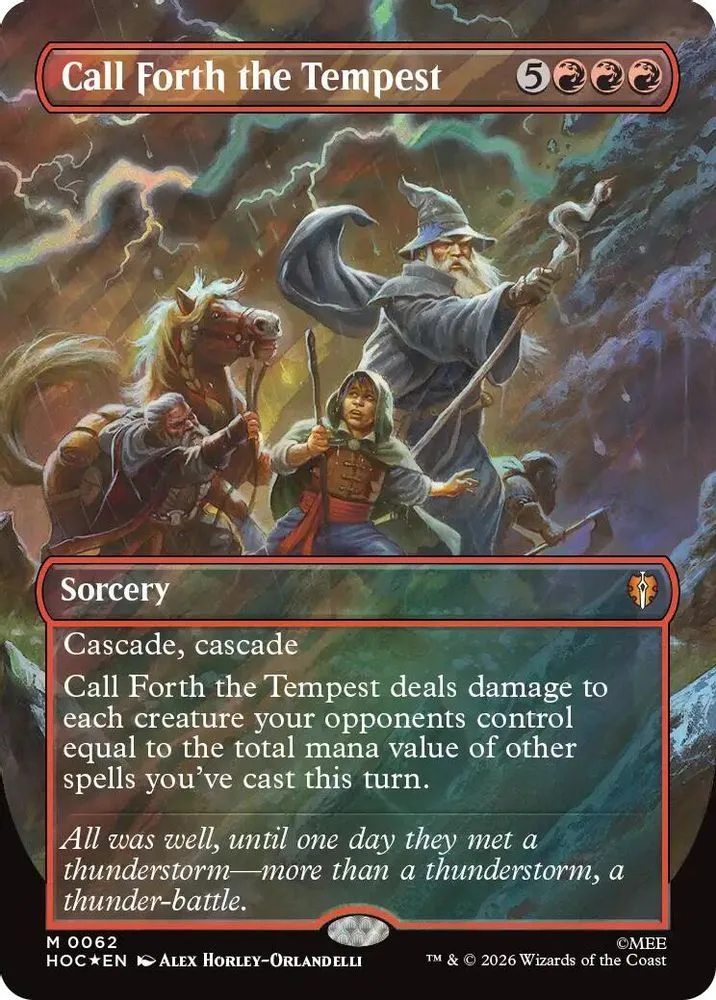Call Forth the Tempest (Borderless · Surge Foil)