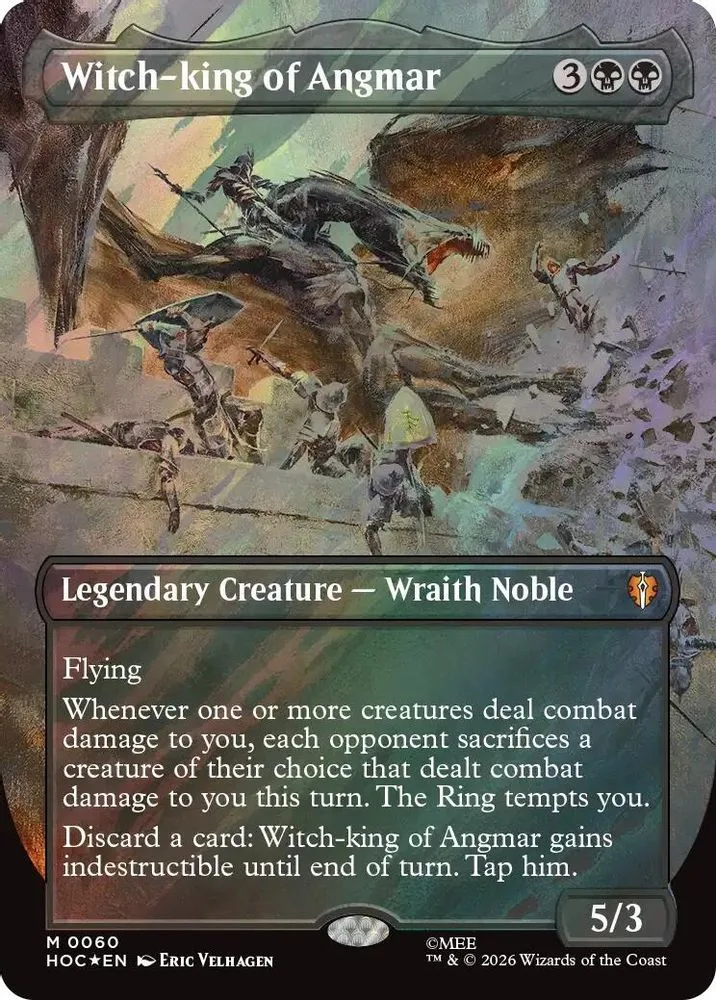 Witch-king of Angmar (Borderless · Surge Foil)