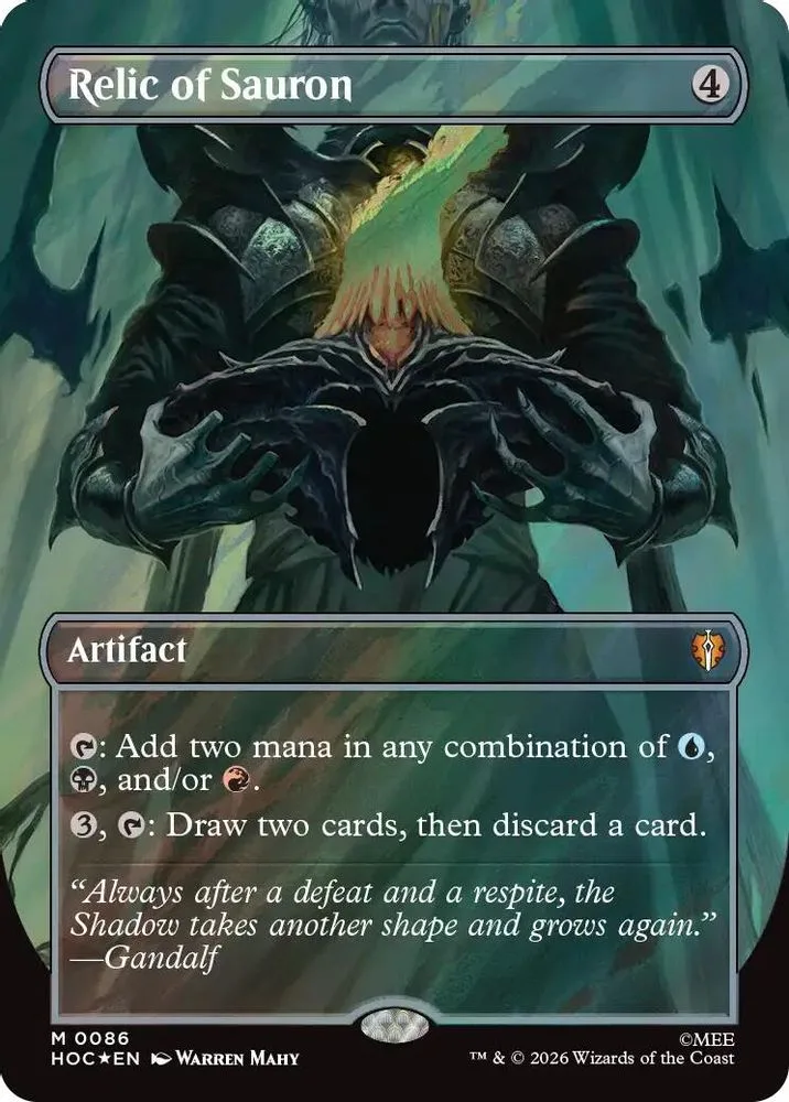 Relic of Sauron (Borderless · Surge Foil)