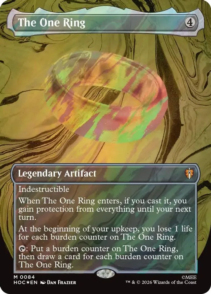 The One Ring (Borderless · Surge Foil)