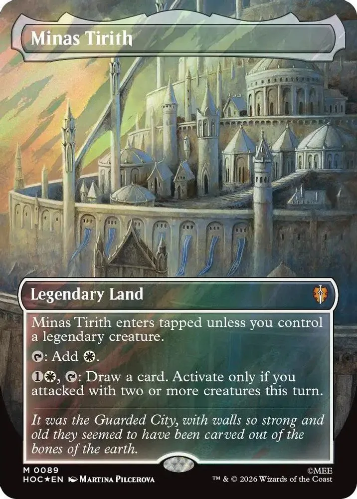 Minas Tirith (Borderless · Surge Foil)