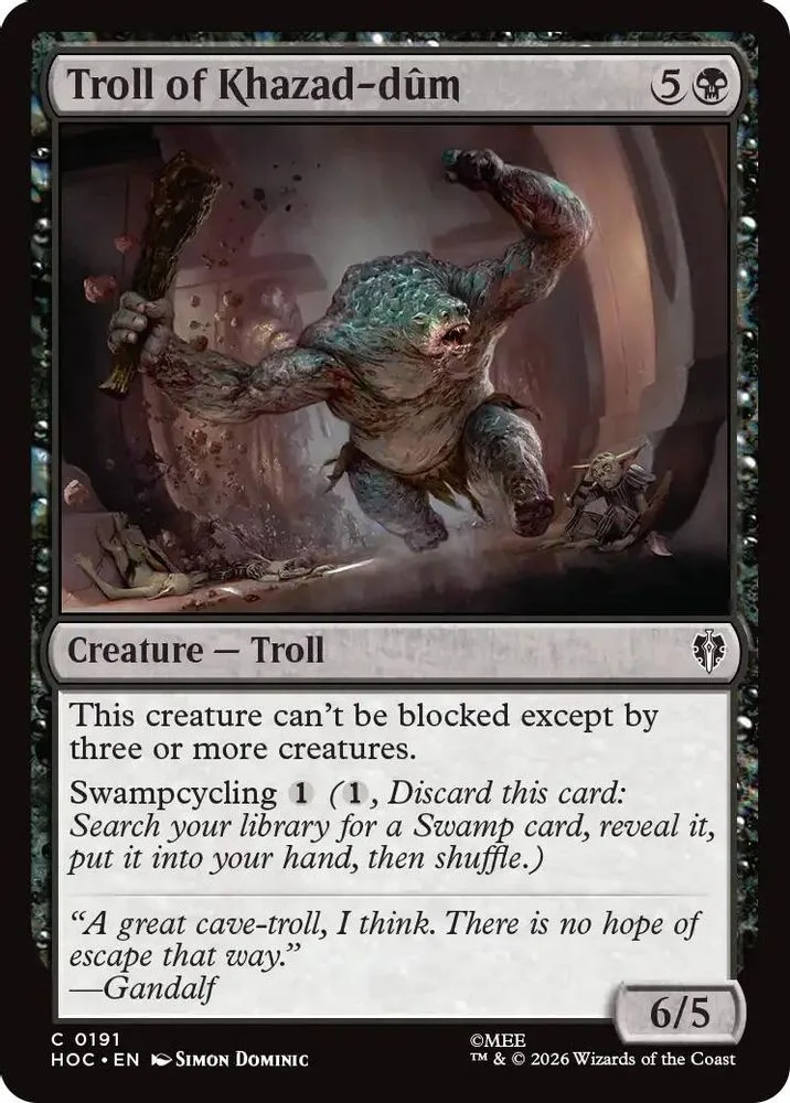 Troll of Khazad-dum