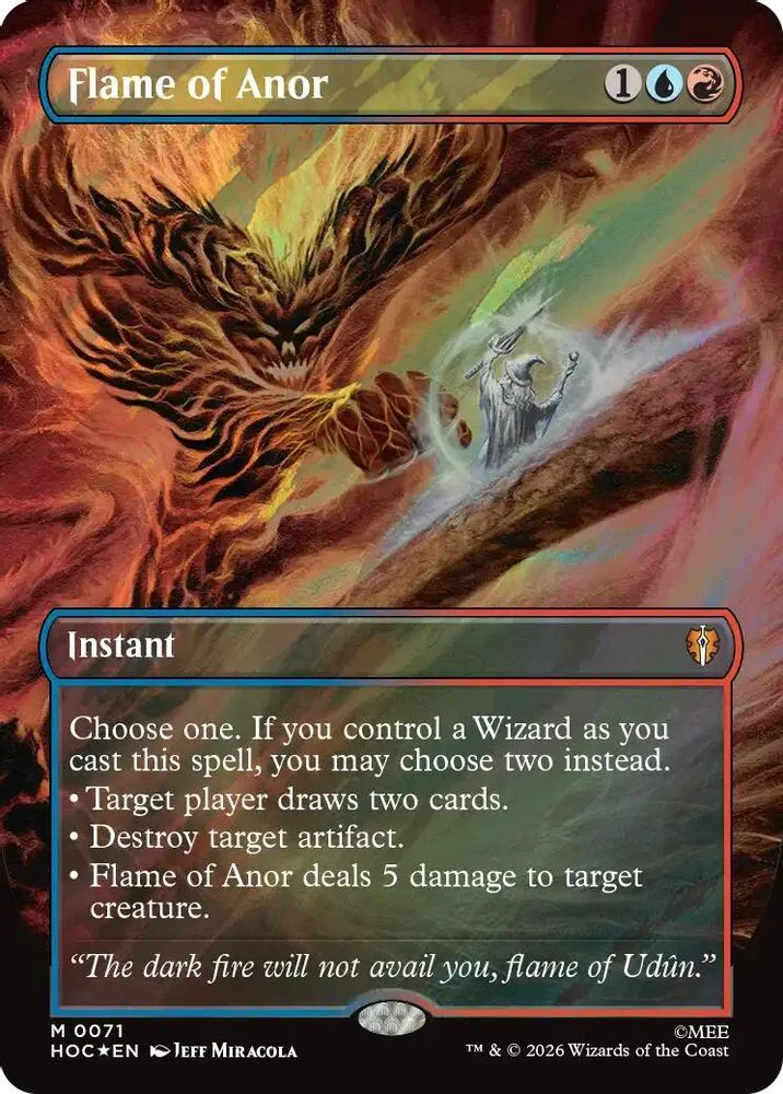 Flame of Anor (Borderless · Surge Foil)