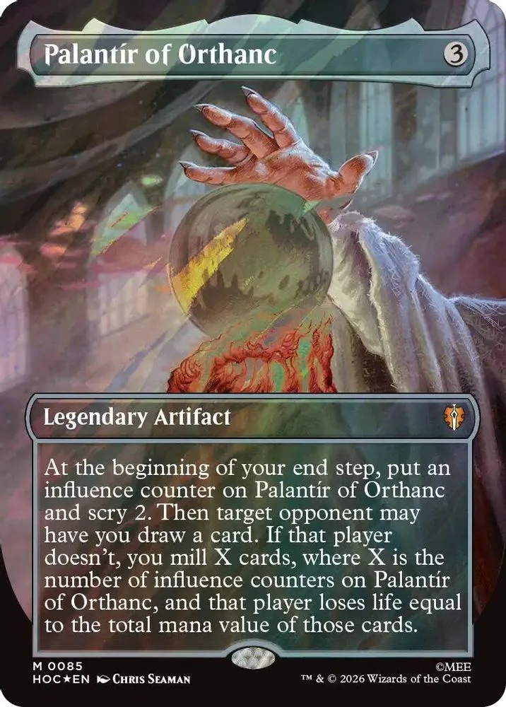 Palantir of Orthanc (Borderless · Surge Foil)