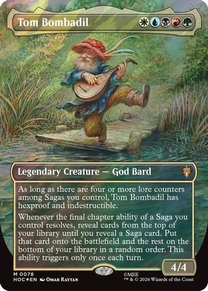 Tom Bombadil (Borderless · Surge Foil)
