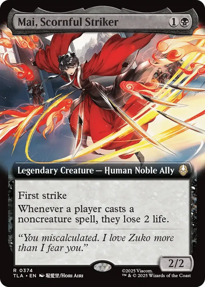Mai, Scornful Striker