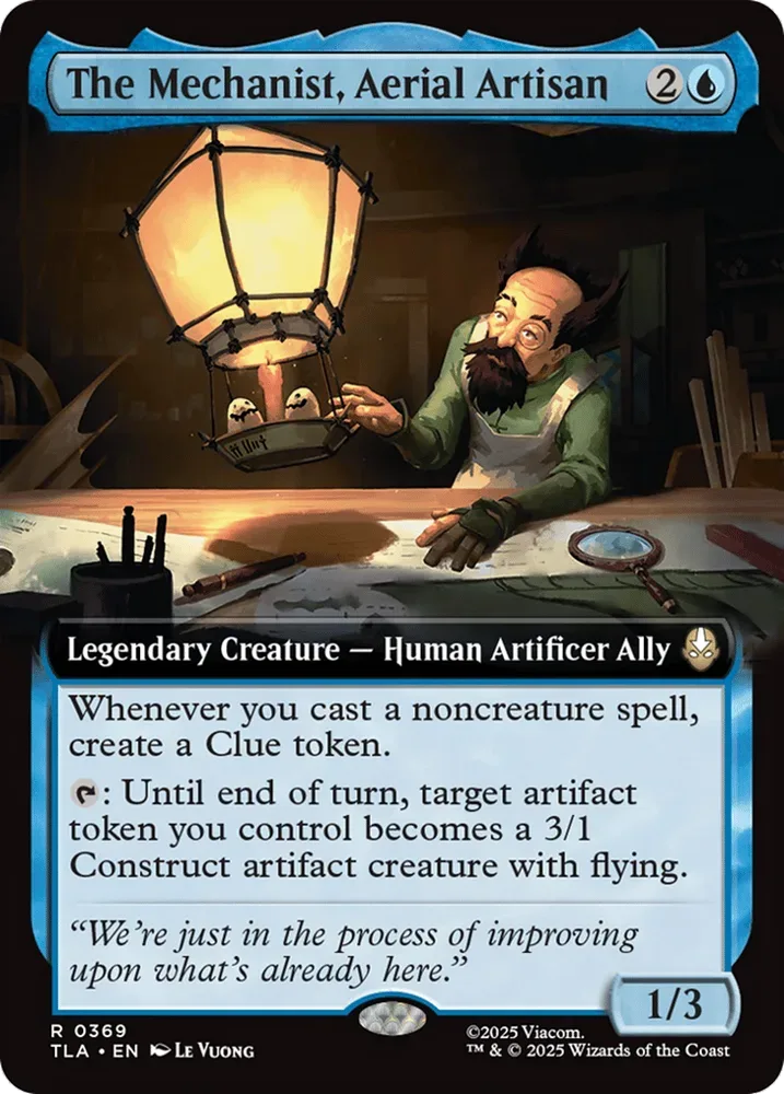 The Mechanist, Aerial Artisan