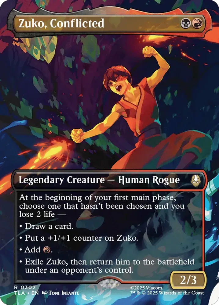 Zuko, Conflicted