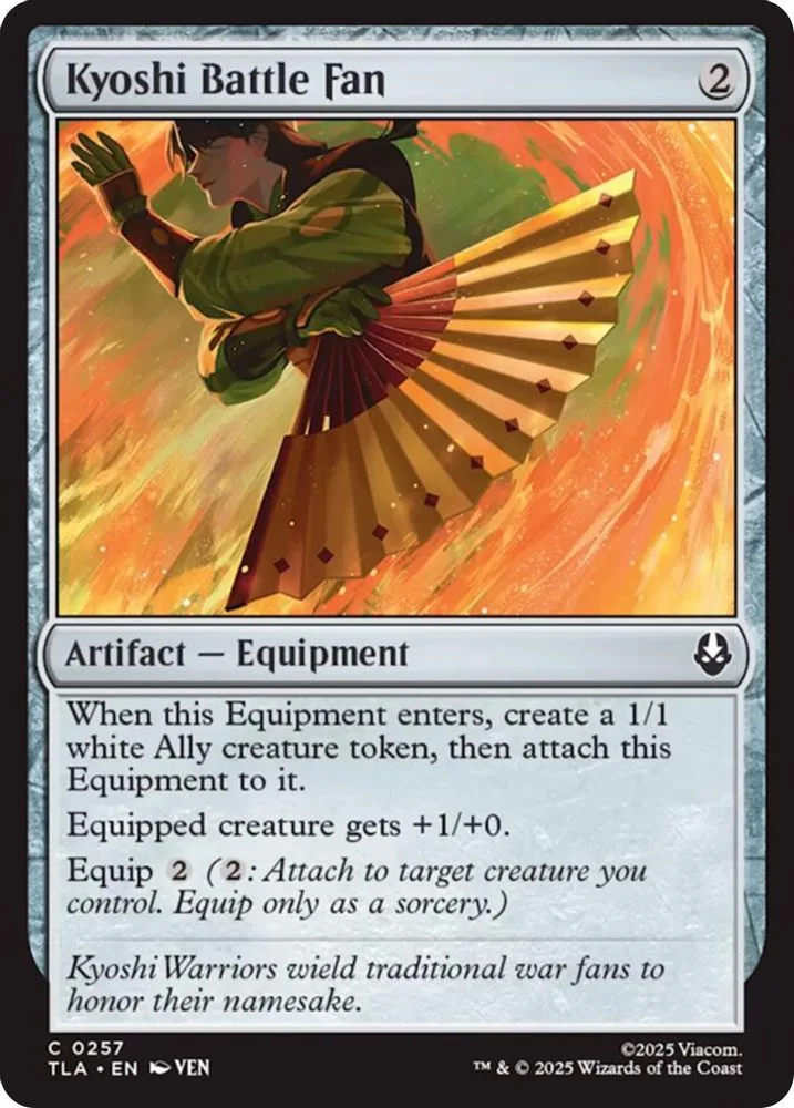 Kyoshi Battle Fan