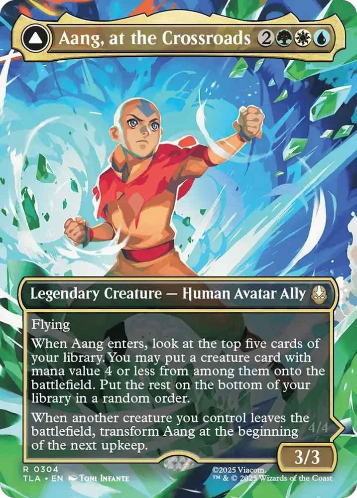 Aang, at the Crossroads