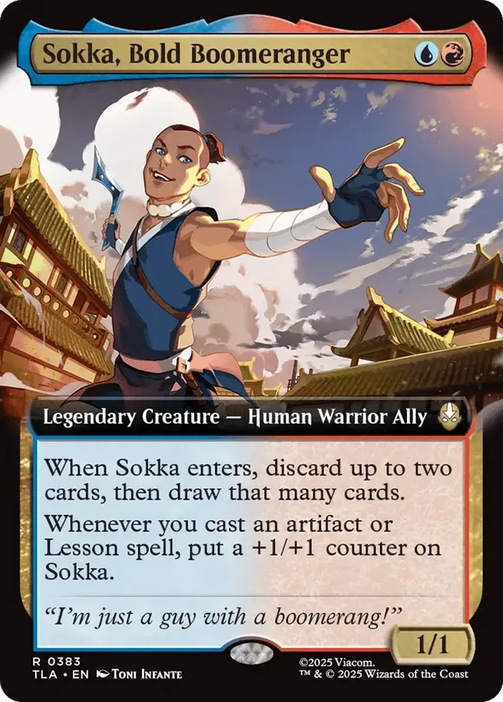 Sokka, Bold Boomeranger