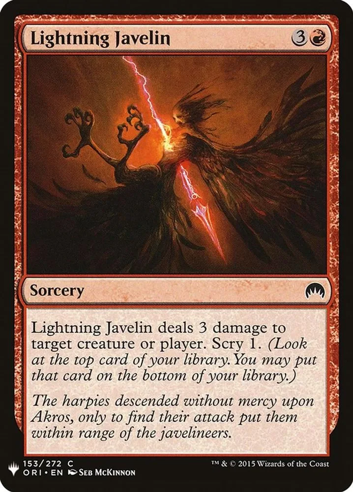 Lightning Javelin (Lightning Javelin)