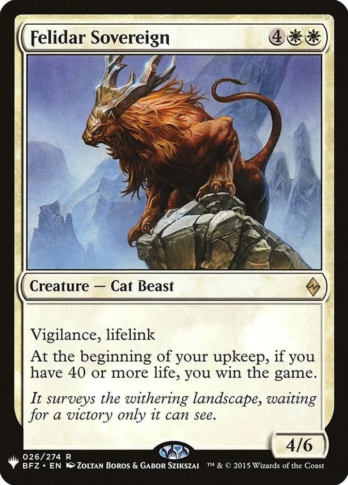 Felidar Sovereign (Felidar Sovereign)