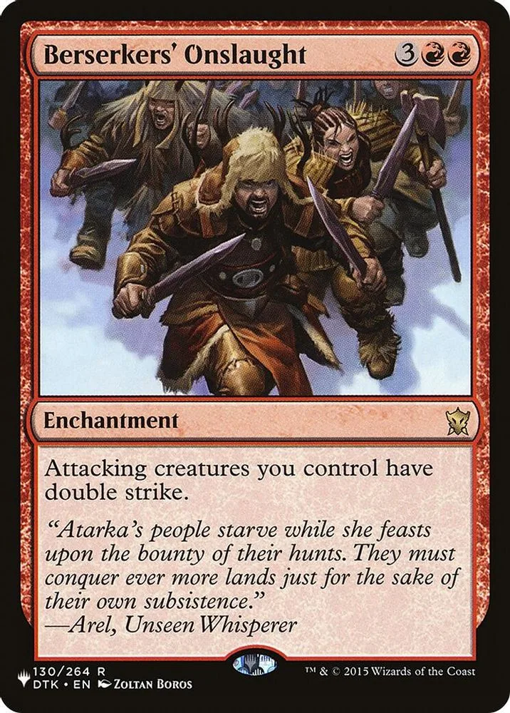Berserkers' Onslaught (Berserkers' Onslaught)