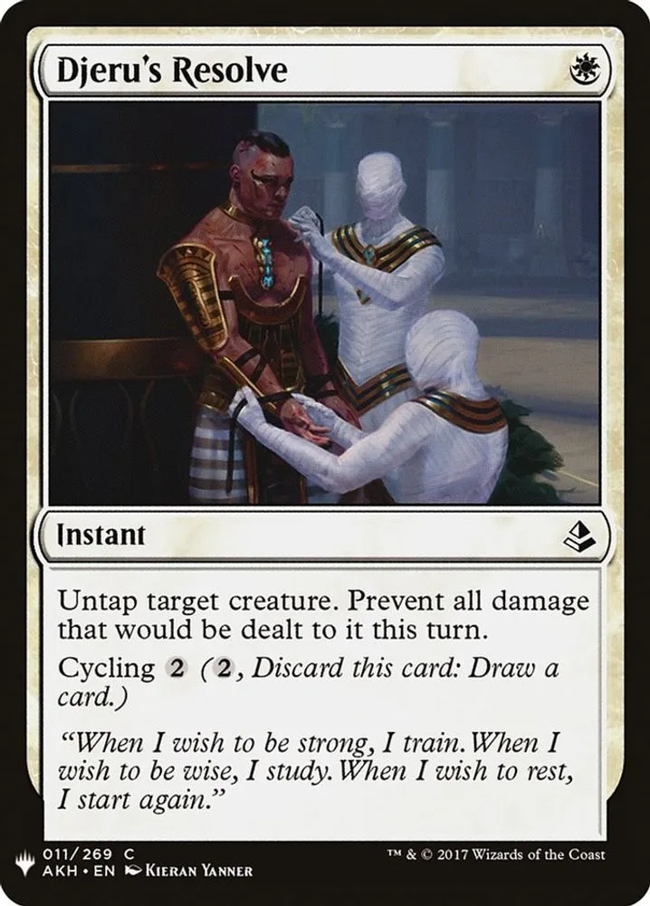 Djeru's Resolve (Djeru's Resolve)