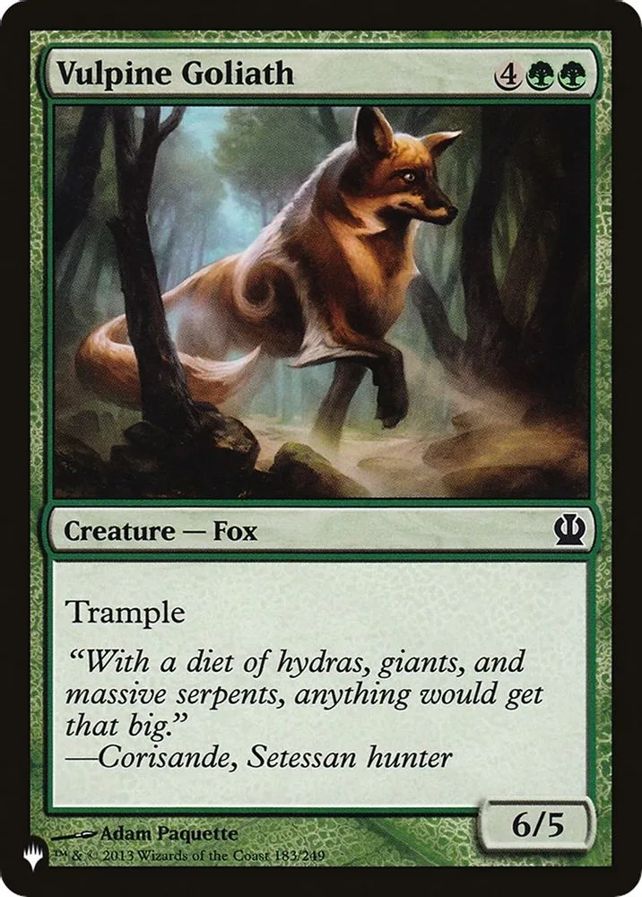Vulpine Goliath (Vulpine Goliath)