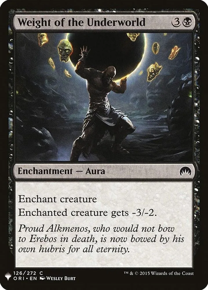 Weight of the Underworld (Weight of the Underworld)