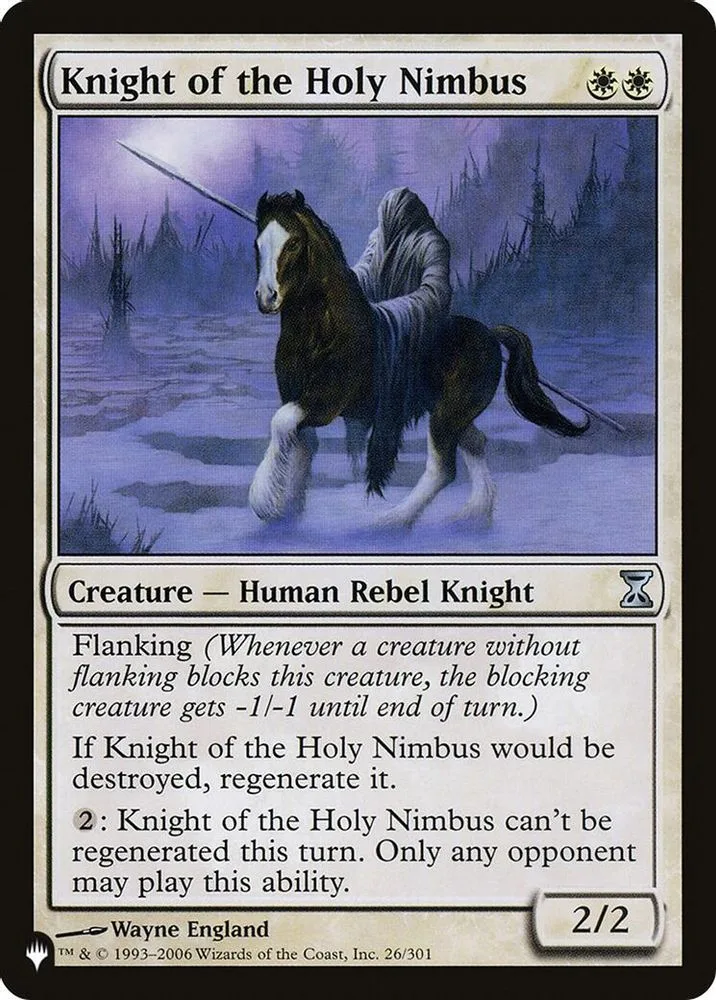 Knight of the Holy Nimbus (Knight of the Holy Nimbus)