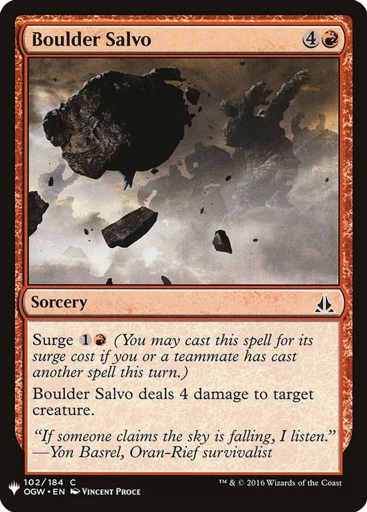 Boulder Salvo (Boulder Salvo)