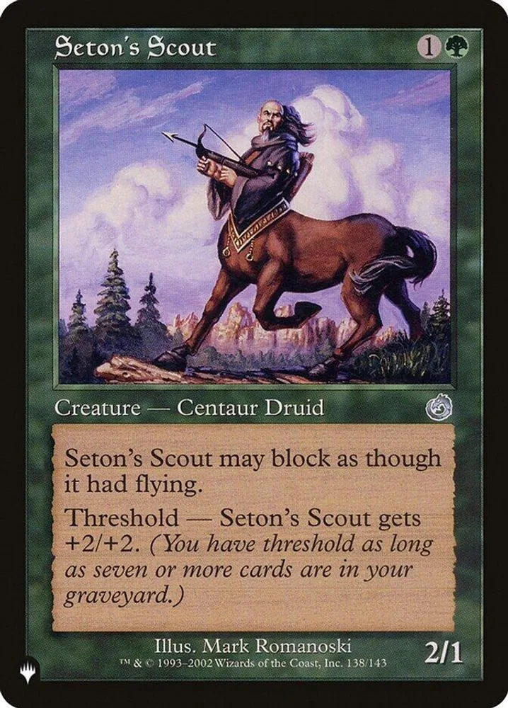 Seton's Scout (Seton's Scout)
