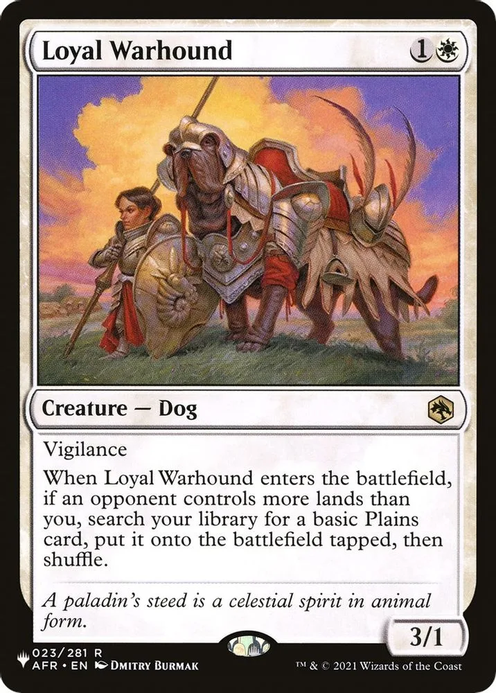 Loyal Warhound (Loyal Warhound)