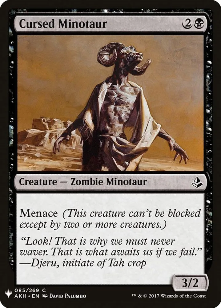 Cursed Minotaur (Cursed Minotaur)