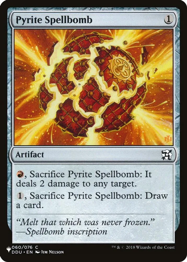Pyrite Spellbomb (Pyrite Spellbomb)