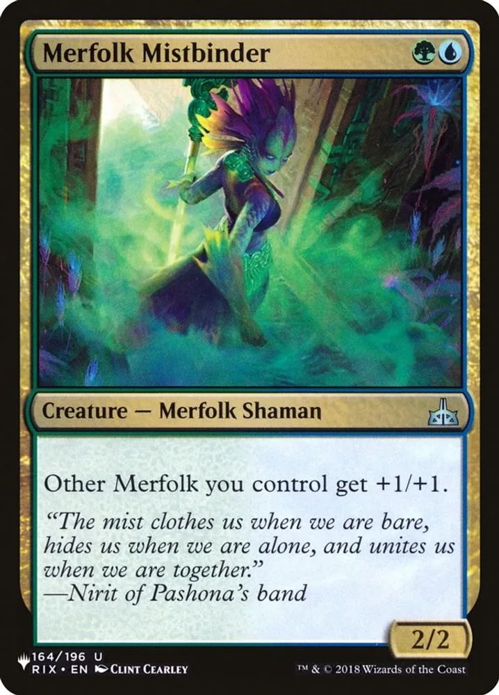 Merfolk Mistbinder (Merfolk Mistbinder)