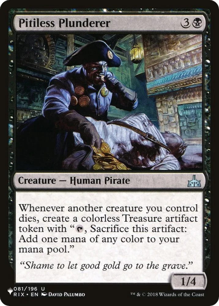 Pitiless Plunderer (Pitiless Plunderer)